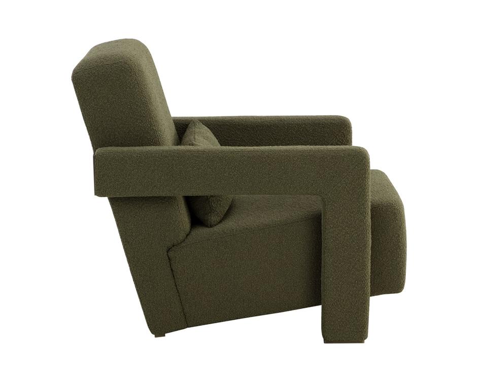 FORESTER LOUNGE CHAIR - COPENHAGEN OLIVE by Sunpan