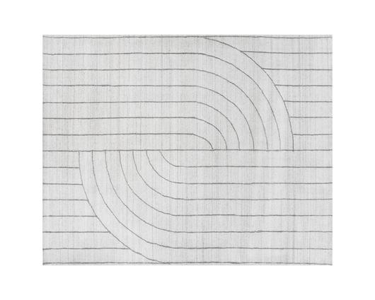 FEZ HAND-LOOMED RUG - IVORY / GREY - 8' X 10' by Sunpan