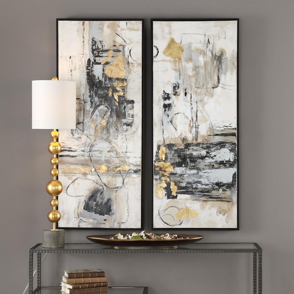 Life Scenes Hand Painted Canvases by Uttermost