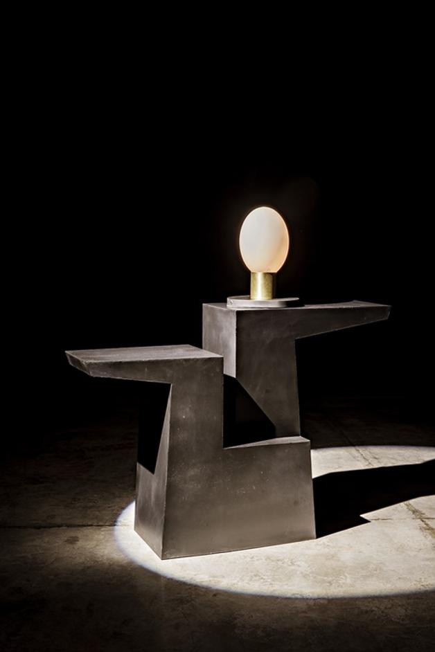 Jazz Console, Black Steel by Noir Furniture