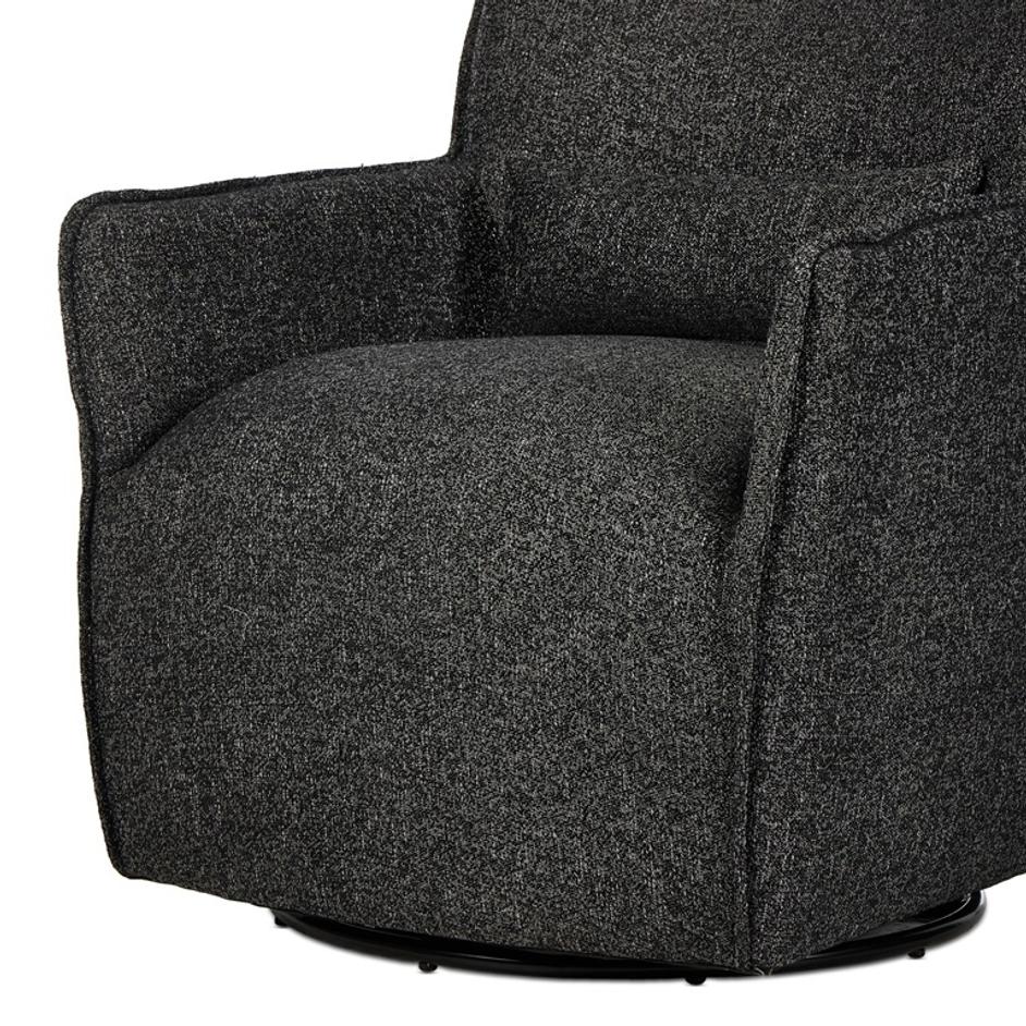 Kimble Swivel Chair In Henry Loden by Four Hands