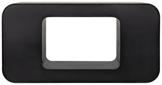 Shylock Console, Black Steel by Noir Furniture