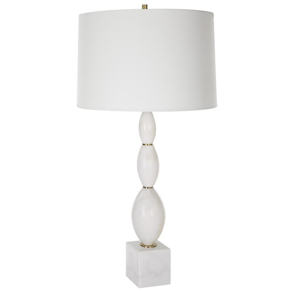 Regalia White Marble Table Lamp by Uttermost