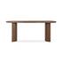 Paden Lrg Console Tbl In Seasoned Brown by FOUR HANDS
