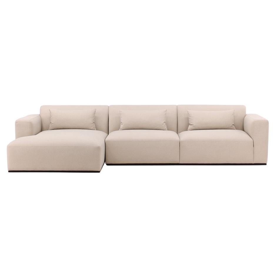 Aveline Chaise Sectional by Curated Collections