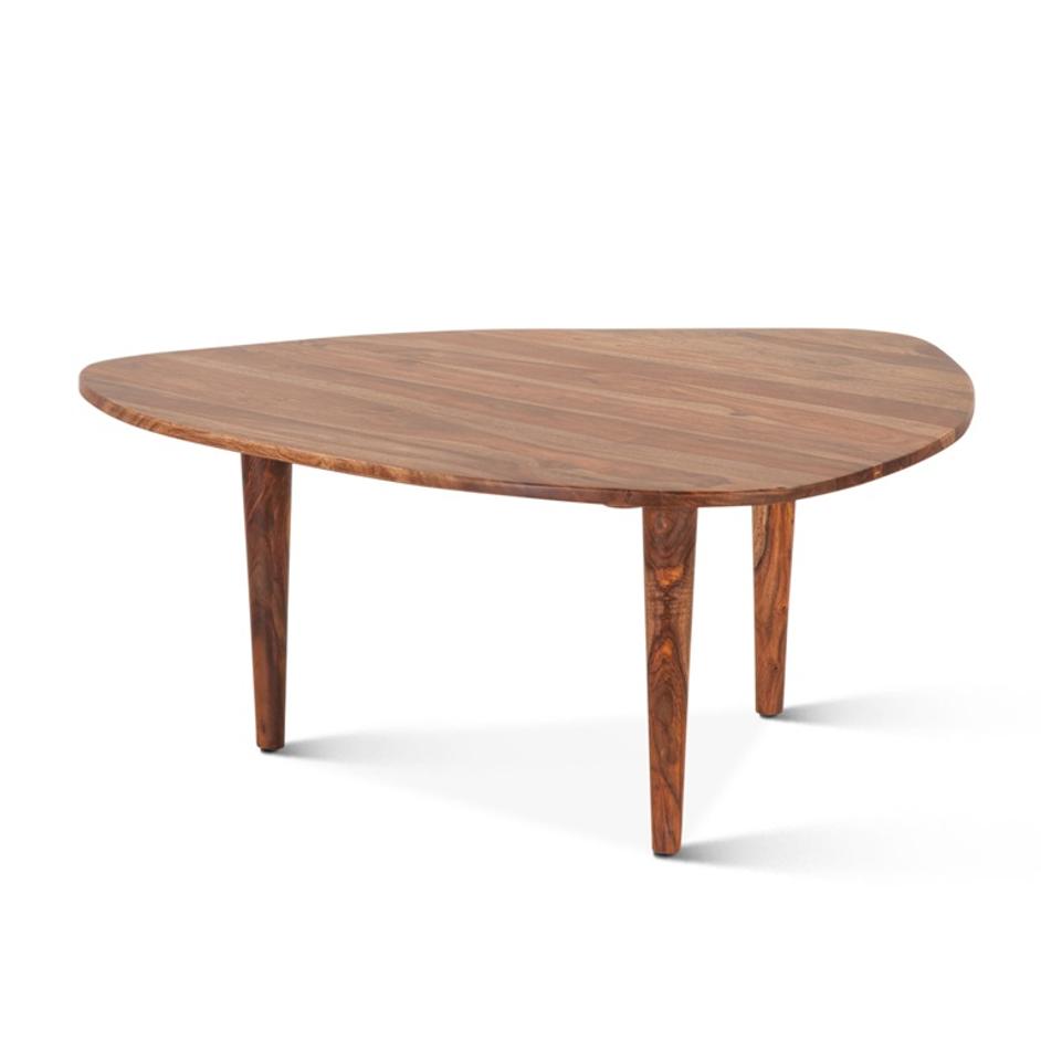 Salem 37" Sheesham Wood Coffee Table, Natural by Home Trends & Design