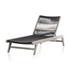 Julian Outdoor Chaise Lounge In Grey by FOUR HANDS