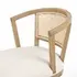 Alexa Desk Chair In Light Honey Oak by FOUR HANDS