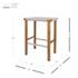 Elio Wood Counter Stool w/ Rope, Natural/Sand Lace by New Pacific Direct
