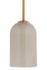 Holt 1-Light Glass Pendant, Taupe by Jamie Young