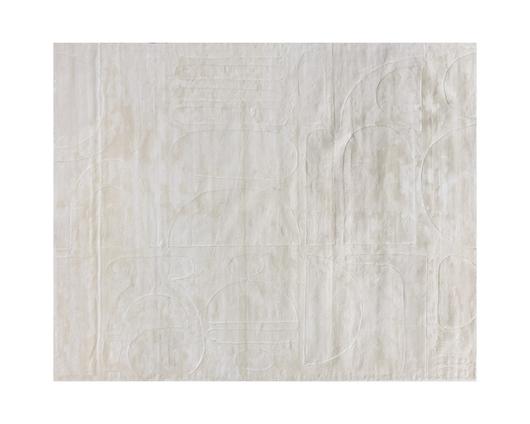 CARUSO HAND-LOOMED RUG - CREAM / IVORY - 8' X 10' by Sunpan