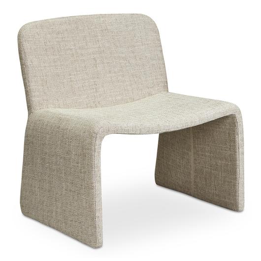 Ella Accent Chair Heather Beige by Moes Home