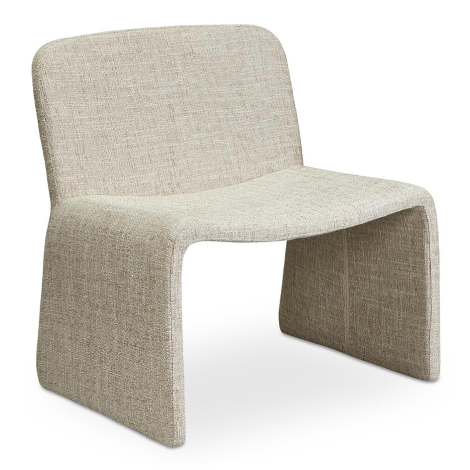 Ella Accent Chair Heather Beige by Moes Home
