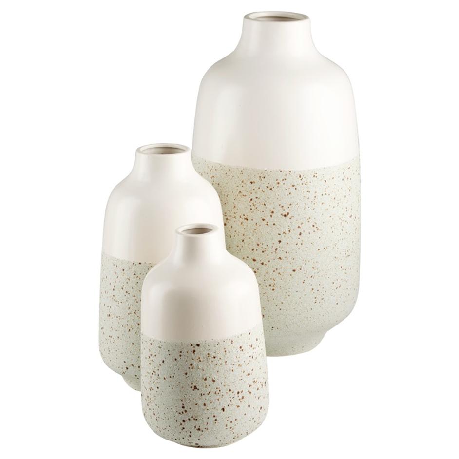 Summer Shore Vase | White - Small by Cyan Design