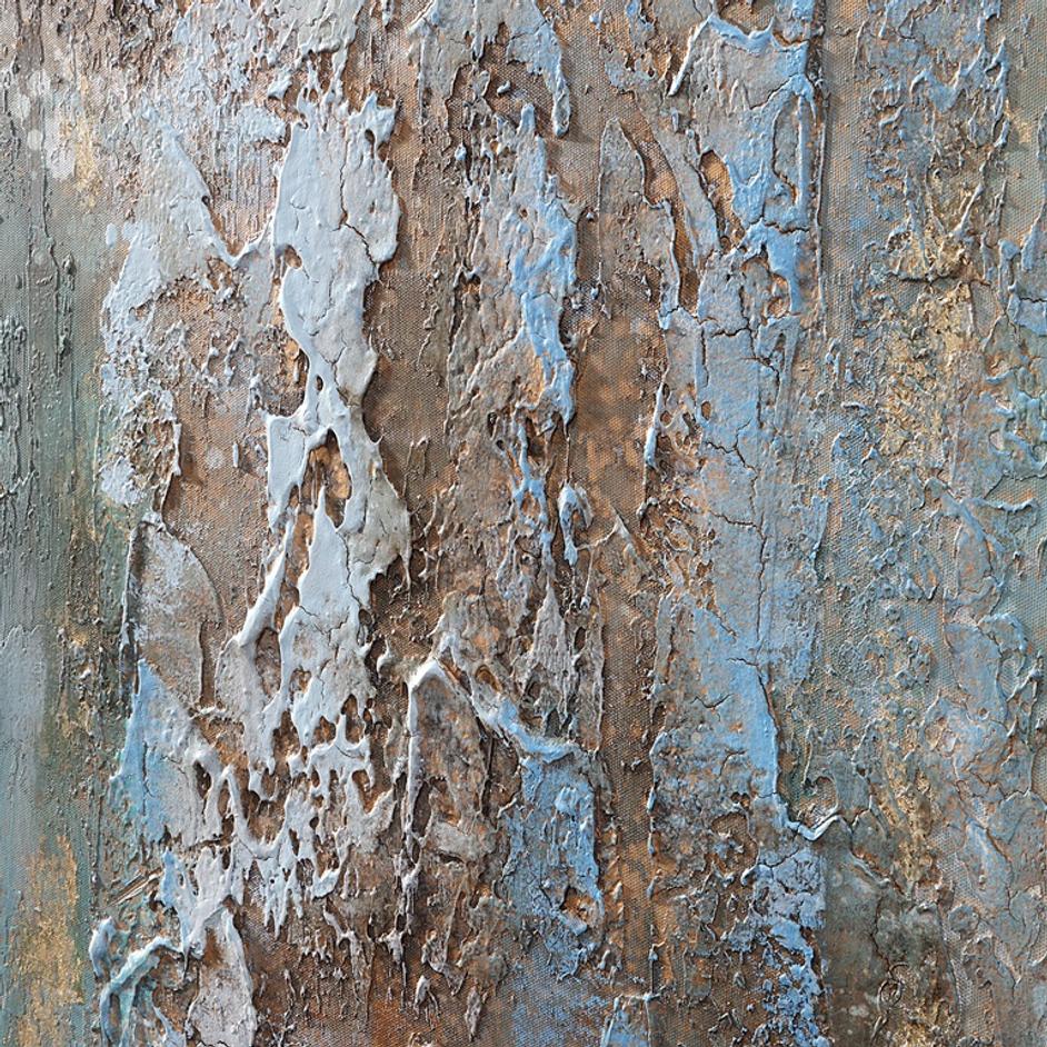 Rendezvous Hand Painted Abstract Art by Uttermost