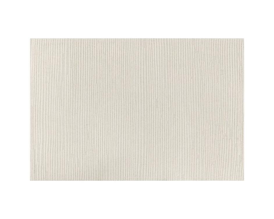DEVA HAND-WOVEN RUG - IVORY - 6' X 9' by Sunpan