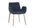 Lucano Dining Armchair - Belfast Navy by Sunpan