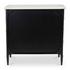 Eleanor 5 Drawer Chest Black by Moes Home