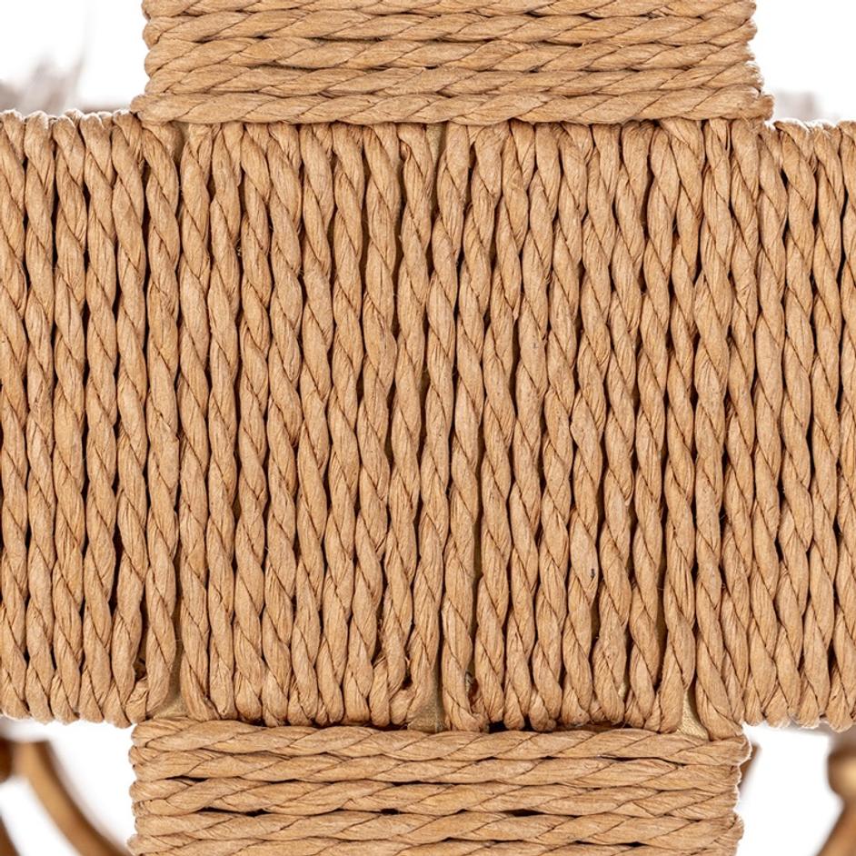 Sarmiento Pendant Natural/Gold by Classic Home