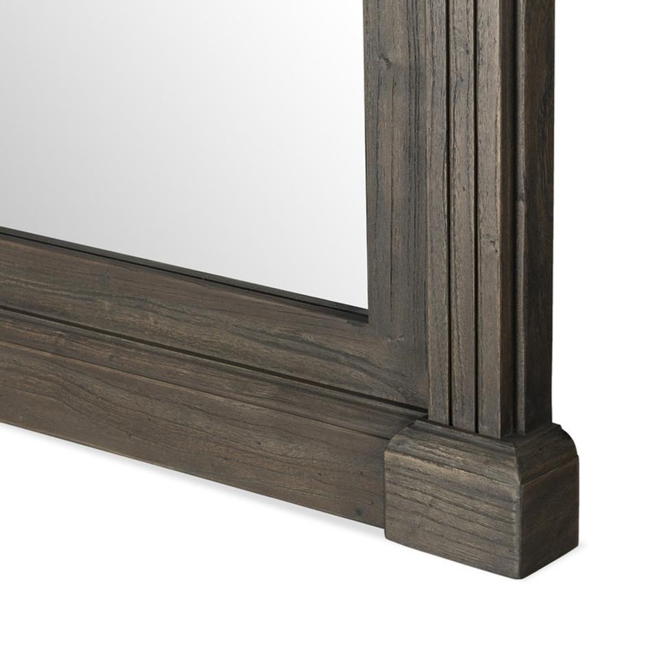 Hemlock Floor Mirror - Weathered Elm by Four Hands