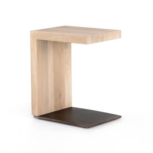 Hudson C Table In Ashen Walnut by FOUR HANDS