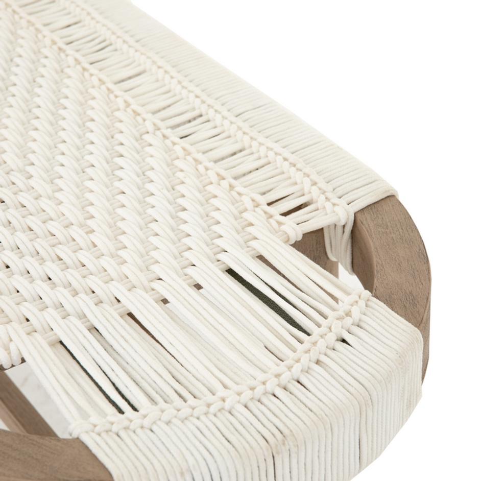 Sumner Outdoor Bench In Washed Brown by FOUR HANDS