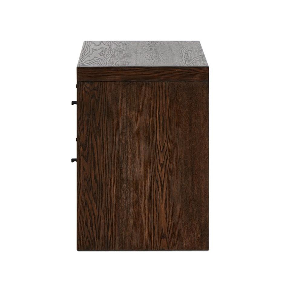 Torrington Charging Nightstand - Umber Oak by Four Hands