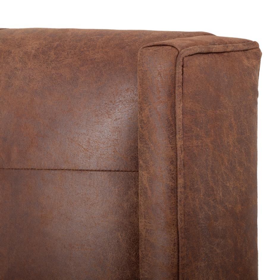 Newhall King Bed 55" in Tobacco by FOUR HANDS