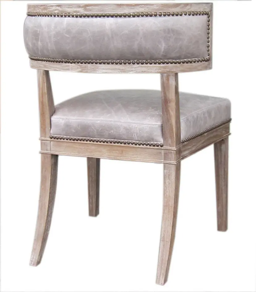 Ethan Dining Chair-Light Grey by FOUR HANDS