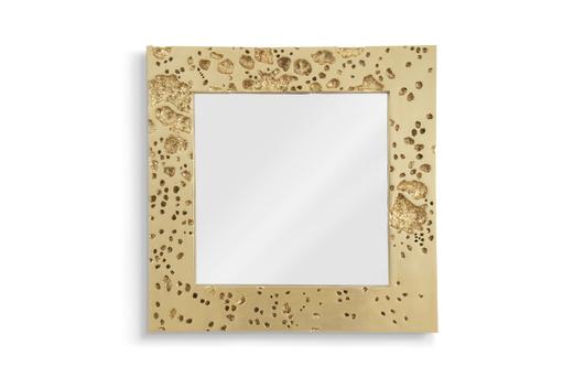 Splotch Mirror, Gold Leaf by PHILLIPS COLLECTION
