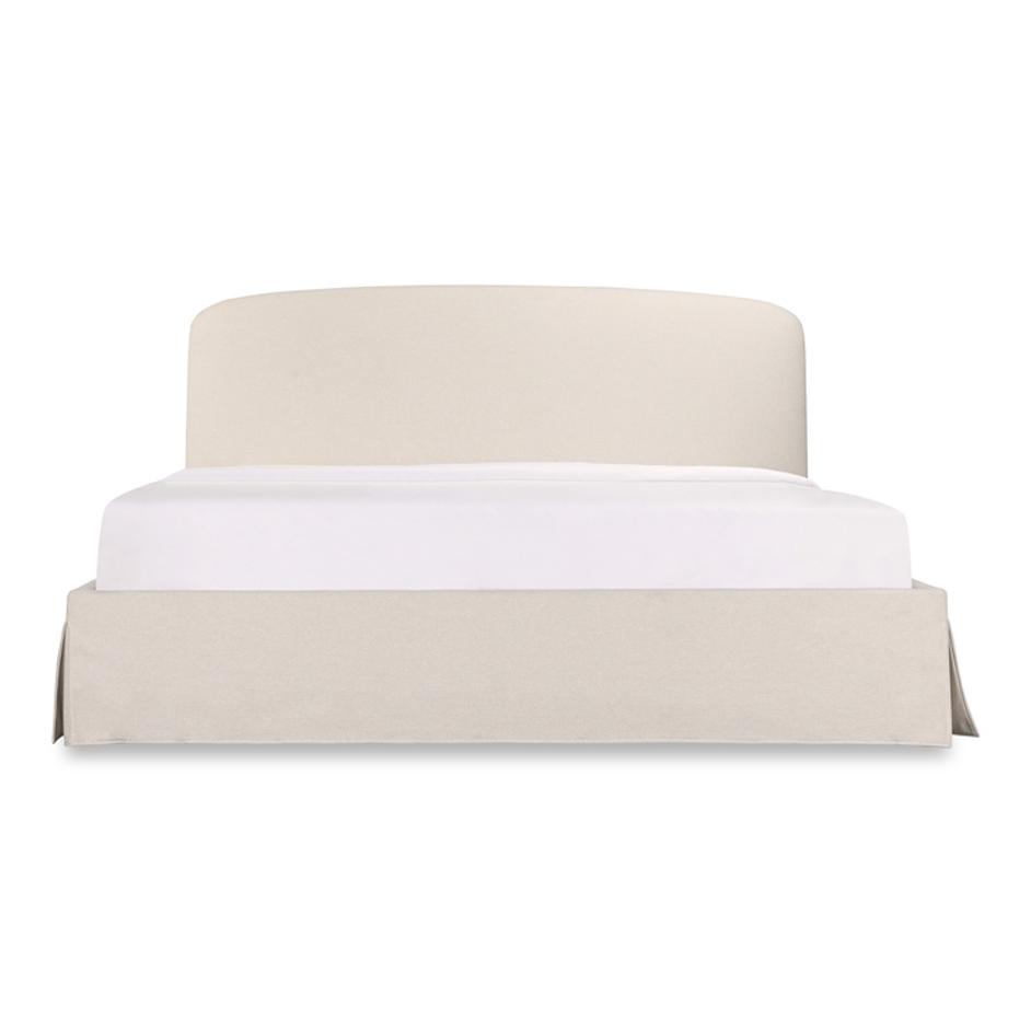Joan Queen Storage Bed Cream by Moes Home