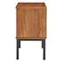 Caine Rattan Night Stand/Side Table In Brown by New Pacific Direct