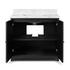 Millie Single Vanity - Satin Drifted Black Veneer by Four Hands
