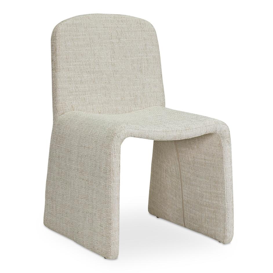 Ella Dining Chair Heather Beige by Moes Home