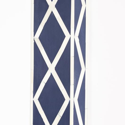Navy Blue Floor Mirror by Pulaski Furniture