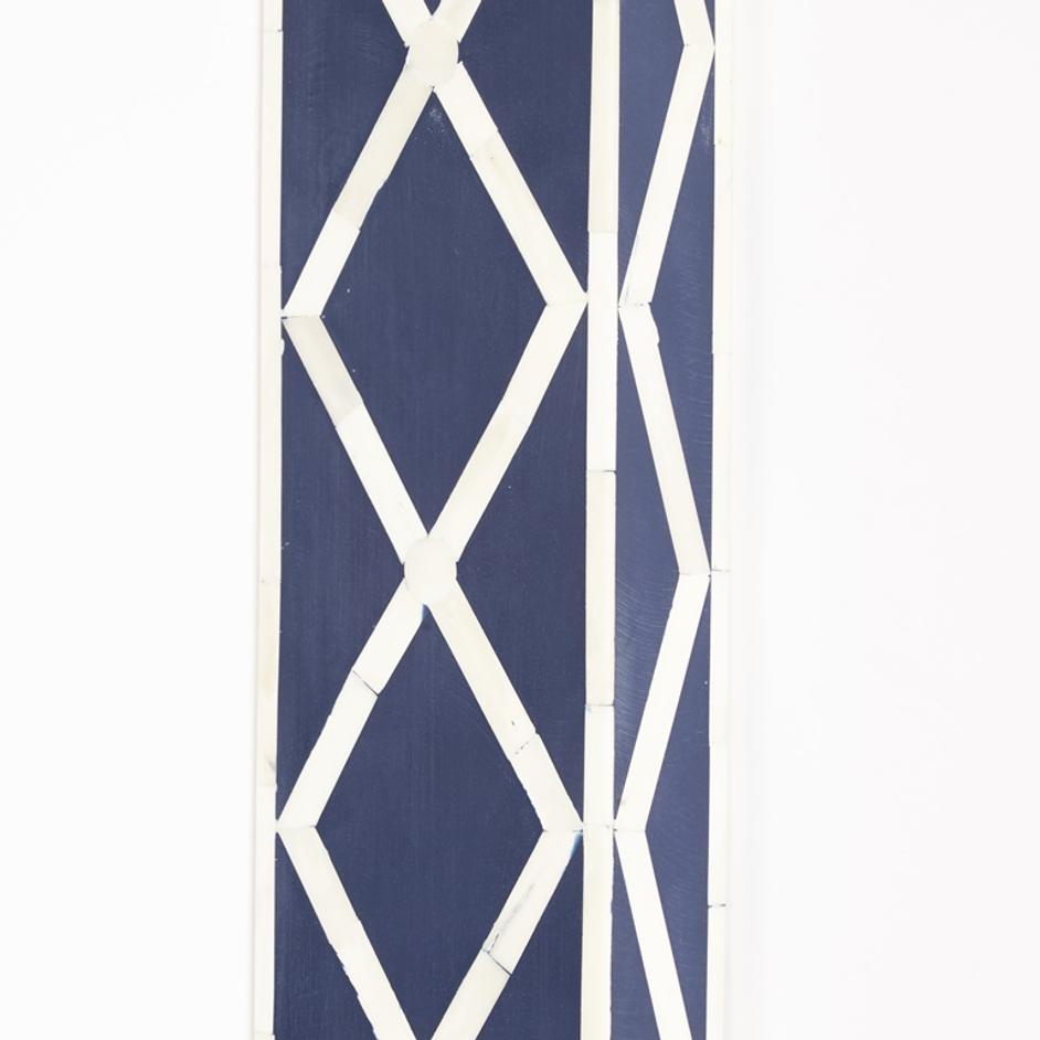 Navy Blue Floor Mirror by Pulaski Furniture