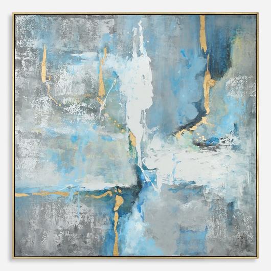 Meditation Hand Painted Canvas by Uttermost