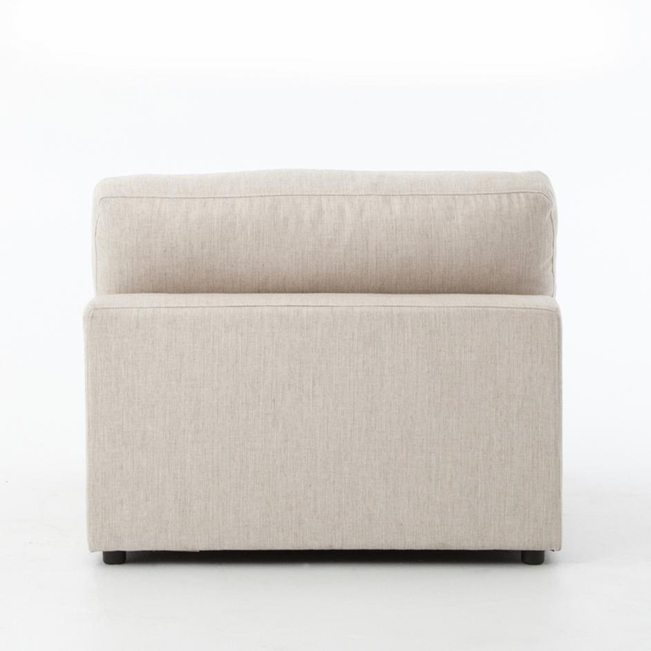 Bloor Sectional Armless in Essence Natural by FOUR HANDS