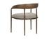 ZANATTA DINING ARMCHAIR - ZENITH TAUPE GREY by Sunpan