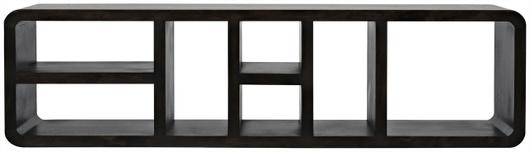 Faction Console, Ebony Walnut by Noir Furniture