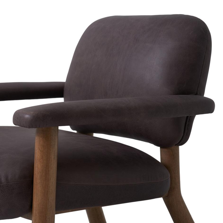 Eisley Chair In Tumble Waxed Slate by Four Hands