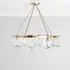 Gina Chandelier Gold by Classic Home