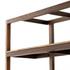 Reza Wide Bookcase - Toasted Acacia by Four Hands