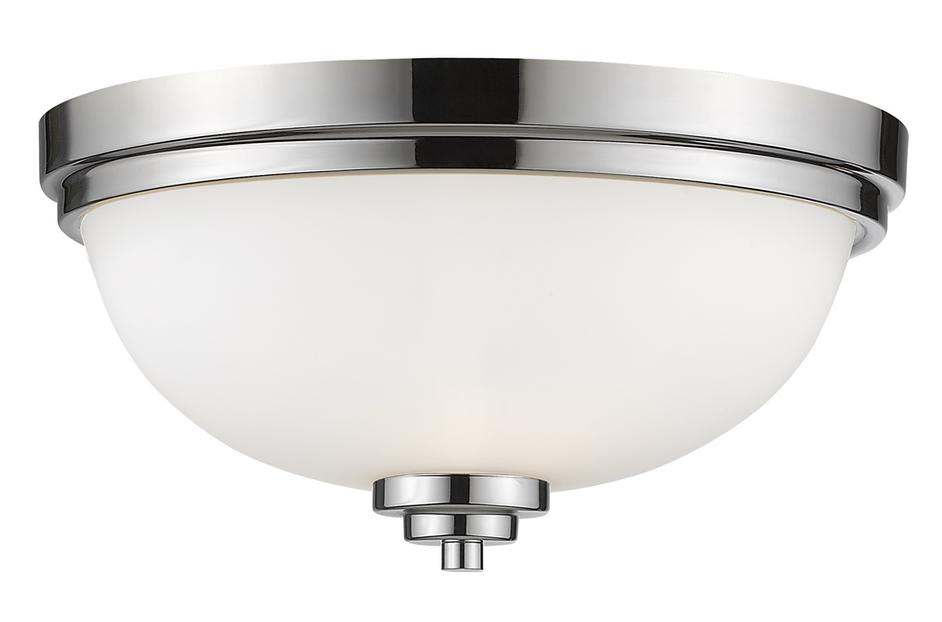 Ashton 3 Light Flush Mount in Chrome  Finish by Z-Lite