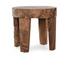 Kariba 18" Round Accent Table Natural by Classic Home