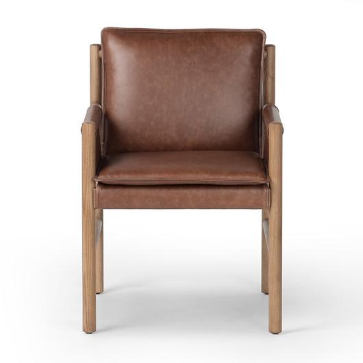 Kellis Dining Chair In Havana Brown And Amber Ash by Four Hands