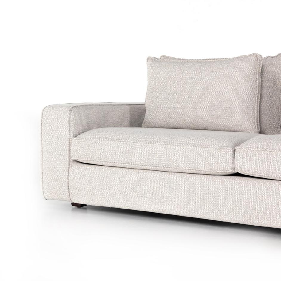 Pierce Sofa In 92" In Pompee Pearl by FOUR HANDS