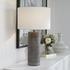 Monolith Gray Table Lamp by Uttermost