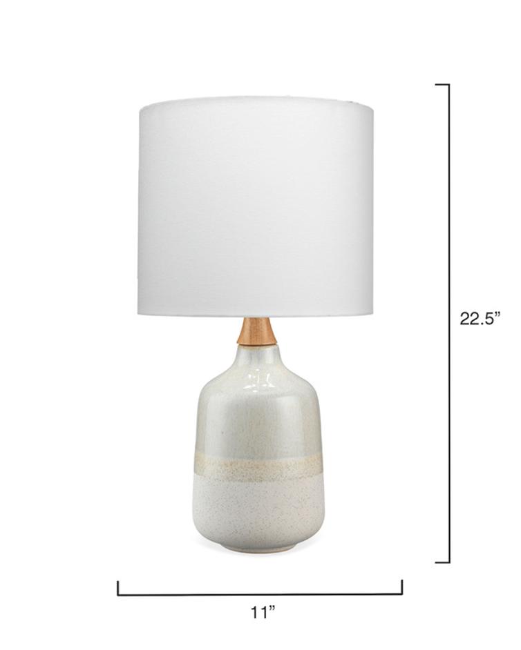 Alice Ceramic Table Lamp, Cream by Jamie Young