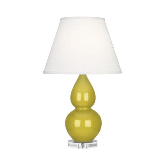 Citron Small Double Gourd Accent Lamp by Robert Abbey